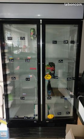 Vente du frigo 2 portes pour magasin