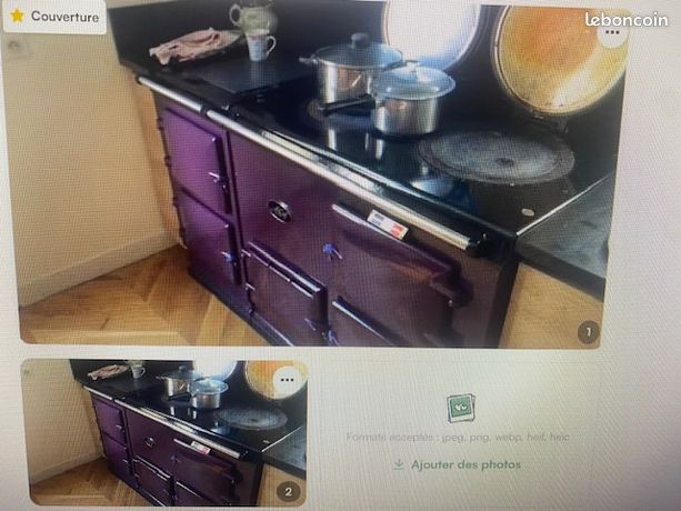 Vente piano de cuisine Aga