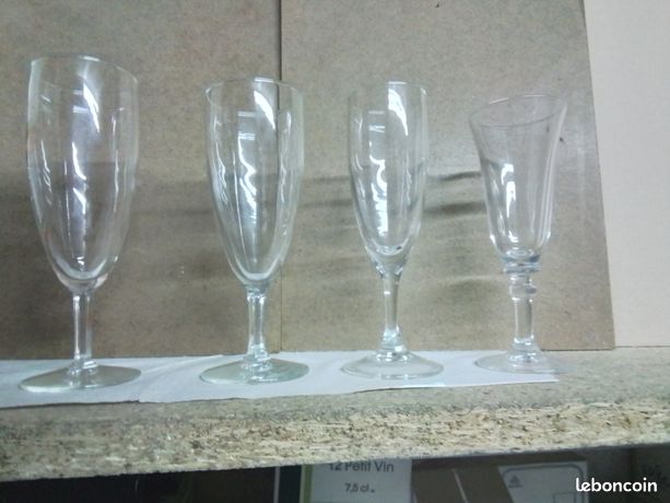 Verres à kir, champagne