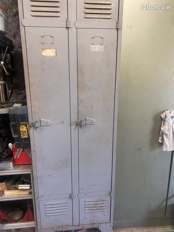 Vestiaire métallique double