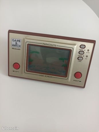 Vintage Nintendo game and watch parachute