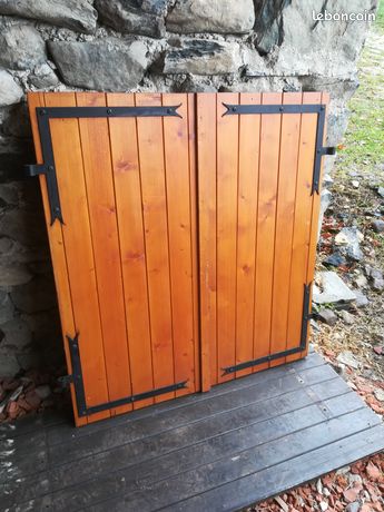 Volet en bois
