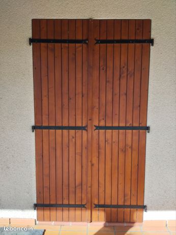 Volet en bois