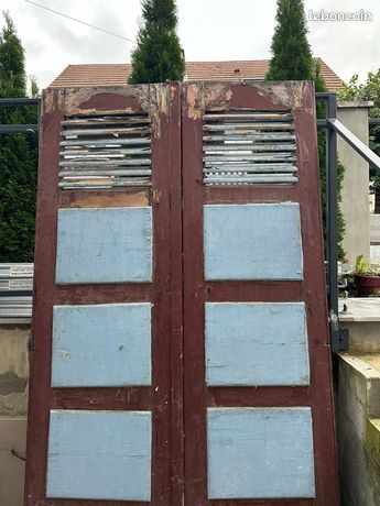 Volets en bois