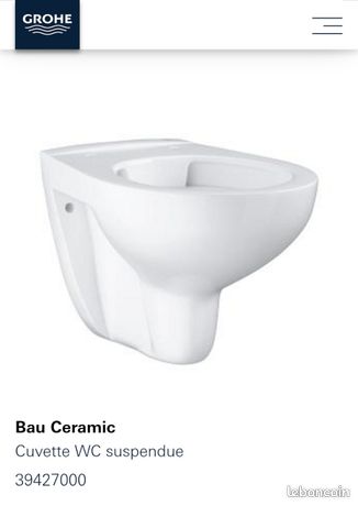 WC suspendu GROHE NEUF