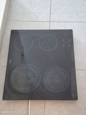 WHIRLPOOL Plaque vitrocéramique 60cm 4 feuxAKT 8090/NE