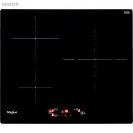 WHIRLPOOL Table induction WSQ1160NE 3 Foyers 6ème sens