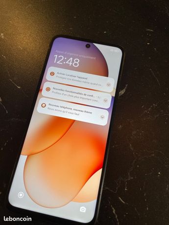 Xiaomi Redmi Note 12 5G débloque tout opérateur noir 128go