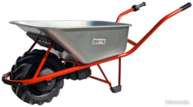 ZOETTE PRO 100 Litres Brouette électrique- Démo à NAVILLY